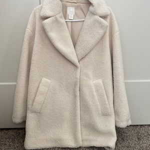 H&M | Oversized Teddy Coat
